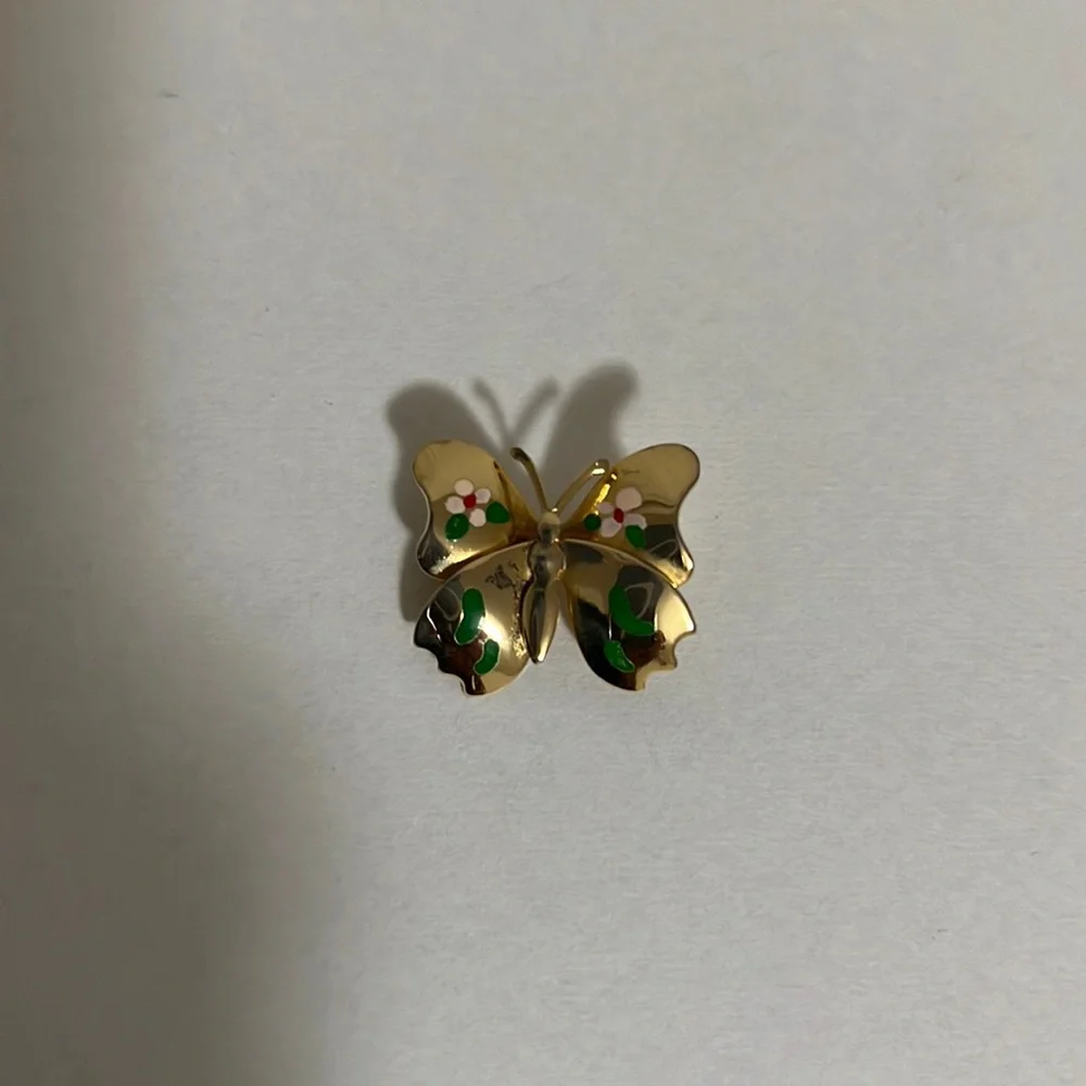 Vintage butterfly pin